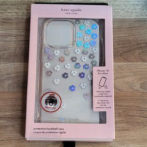 Kate Spade iPhone 14 Pro Max floral hardshell case
